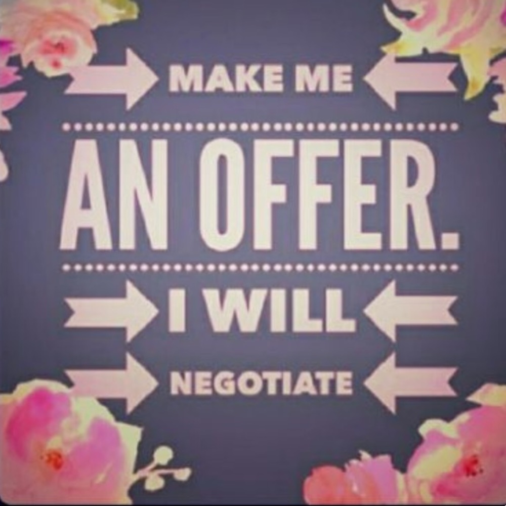 Make me an offer!